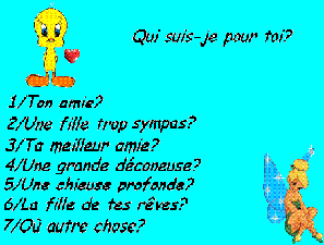 qui suis-je pour toi